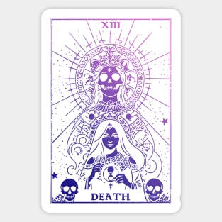 Tarot card collection "Death" Sticker